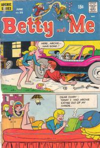 Cover for Betty and Me (Archie, 1965 series) #35