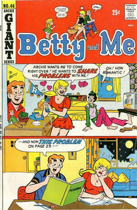 Cover Thumbnail for Betty and Me (Archie, 1965 series) #46