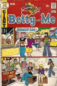 Cover for Betty and Me (Archie, 1965 series) #50
