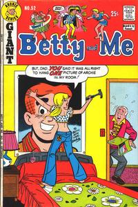Cover Thumbnail for Betty and Me (Archie, 1965 series) #52