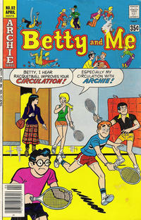 Cover Thumbnail for Betty and Me (Archie, 1965 series) #92