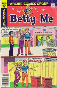 Cover Thumbnail for Betty and Me (Archie, 1965 series) #106