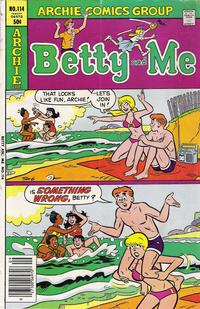 Cover Thumbnail for Betty and Me (Archie, 1965 series) #114