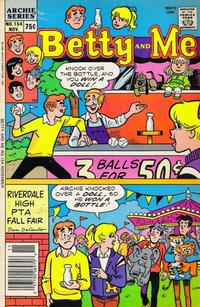 Cover Thumbnail for Betty and Me (Archie, 1965 series) #154