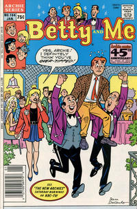 Cover Thumbnail for Betty and Me (Archie, 1965 series) #164 [Regular Edition]