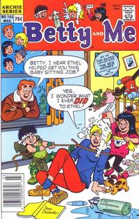Cover Thumbnail for Betty and Me (Archie, 1965 series) #165