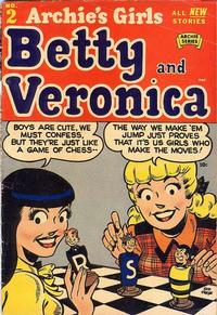 Cover Thumbnail for Archie's Girls Betty and Veronica (Archie, 1950 series) #2