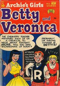 Cover Thumbnail for Archie's Girls Betty and Veronica (Archie, 1950 series) #10