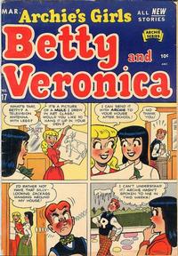 Cover Thumbnail for Archie's Girls Betty and Veronica (Archie, 1950 series) #17