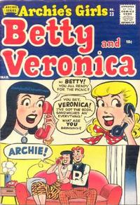 Cover for Archie's Girls Betty and Veronica (Archie, 1950 series) #23