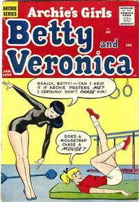 Cover Thumbnail for Archie's Girls Betty and Veronica (Archie, 1950 series) #40