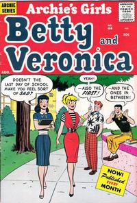 Cover Thumbnail for Archie's Girls Betty and Veronica (Archie, 1950 series) #44