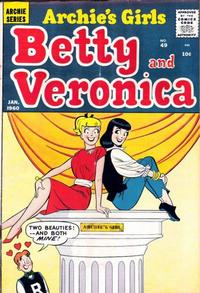 Cover Thumbnail for Archie's Girls Betty and Veronica (Archie, 1950 series) #49