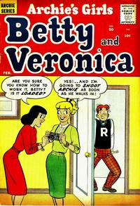 Cover for Archie's Girls Betty and Veronica (Archie, 1950 series) #50