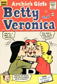 Cover Thumbnail for Archie's Girls Betty and Veronica (Archie, 1950 series) #52