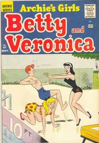 Cover for Archie's Girls Betty and Veronica (Archie, 1950 series) #57