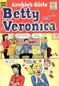 Cover for Archie's Girls Betty and Veronica (Archie, 1950 series) #64