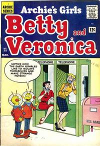 Cover Thumbnail for Archie's Girls Betty and Veronica (Archie, 1950 series) #75