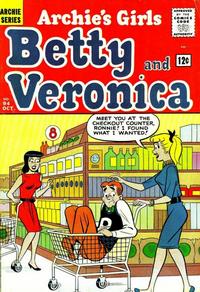 Cover for Archie's Girls Betty and Veronica (Archie, 1950 series) #94