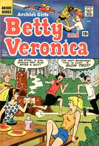 Cover for Archie's Girls Betty and Veronica (Archie, 1950 series) #119