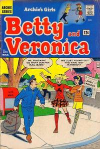 Cover for Archie's Girls Betty and Veronica (Archie, 1950 series) #123
