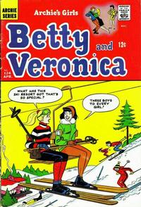 Cover for Archie's Girls Betty and Veronica (Archie, 1950 series) #124