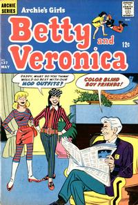 Cover Thumbnail for Archie's Girls Betty and Veronica (Archie, 1950 series) #137