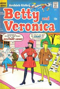 Cover Thumbnail for Archie's Girls Betty and Veronica (Archie, 1950 series) #145
