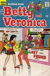 Cover for Archie's Girls Betty and Veronica (Archie, 1950 series) #157