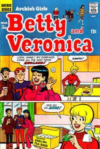 Cover for Archie's Girls Betty and Veronica (Archie, 1950 series) #159