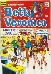 Cover for Archie's Girls Betty and Veronica (Archie, 1950 series) #162