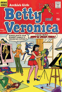 Cover Thumbnail for Archie's Girls Betty and Veronica (Archie, 1950 series) #170
