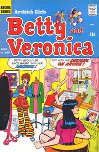 Cover Thumbnail for Archie's Girls Betty and Veronica (Archie, 1950 series) #189