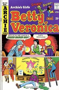 Cover Thumbnail for Archie's Girls Betty and Veronica (Archie, 1950 series) #231