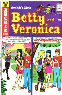 Cover for Archie's Girls Betty and Veronica (Archie, 1950 series) #236