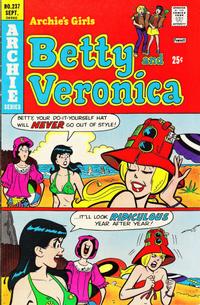 Cover for Archie's Girls Betty and Veronica (Archie, 1950 series) #237