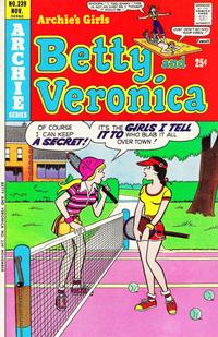 Cover for Archie's Girls Betty and Veronica (Archie, 1950 series) #239