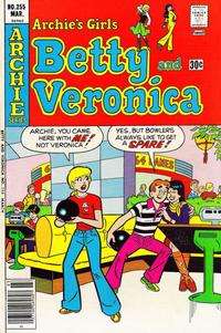 Cover Thumbnail for Archie's Girls Betty and Veronica (Archie, 1950 series) #255