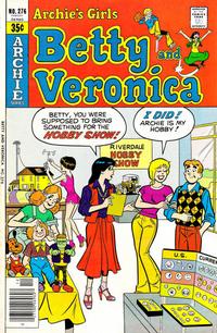 Cover Thumbnail for Archie's Girls Betty and Veronica (Archie, 1950 series) #276