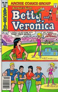 Cover for Archie's Girls Betty and Veronica (Archie, 1950 series) #298