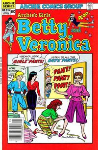 Cover Thumbnail for Archie's Girls Betty and Veronica (Archie, 1950 series) #316