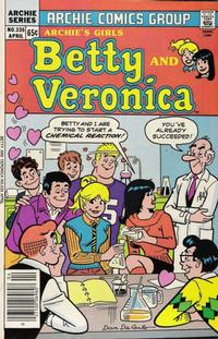 Cover for Archie's Girls Betty and Veronica (Archie, 1950 series) #335