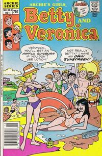 Cover Thumbnail for Archie's Girls Betty and Veronica (Archie, 1950 series) #344