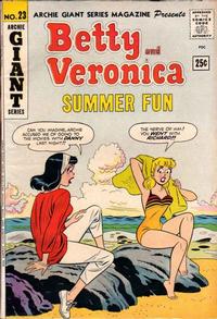 Cover Thumbnail for Archie Giant Series Magazine (Archie, 1954 series) #23