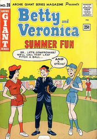 Cover Thumbnail for Archie Giant Series Magazine (Archie, 1954 series) #28