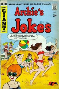 Cover Thumbnail for Archie Giant Series Magazine (Archie, 1954 series) #139