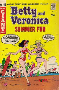 Cover for Archie Giant Series Magazine (Archie, 1954 series) #140