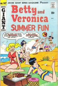 Cover Thumbnail for Archie Giant Series Magazine (Archie, 1954 series) #147