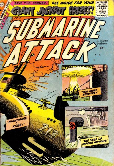 Cover for Submarine Attack (Charlton, 1958 series) #17