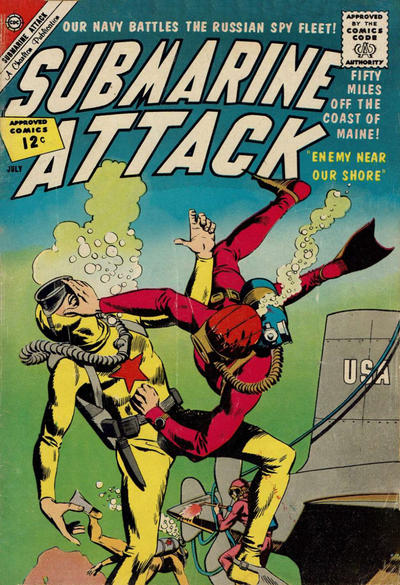 Cover for Submarine Attack (Charlton, 1958 series) #34
